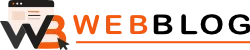 WebBlog Site Logo for blogging Websites that shares tirp for Webdesigners
